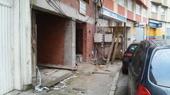 El edificio est� a medio construir