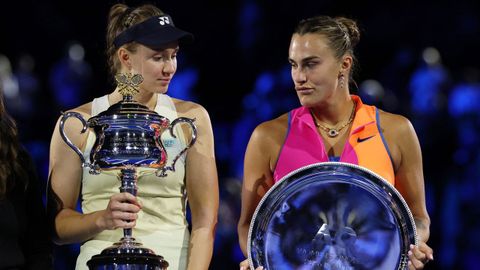 Rybakina reina en Australia ante Sabalenka