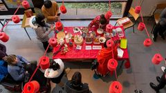 Celebraci&oacute;n del a&ntilde;o nuevo chino en la Escuela de Idiomas de Lugo.