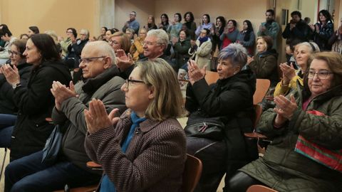 En Vilagarc�a a lectura do manifesto correu a cargo da polic�a local Dolores G�mez