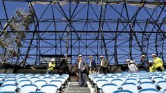 El Concello repasa las obras de Bala�dos
