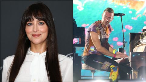 Dakota Johnson y Chris Martin