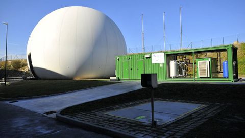 La depuradora de EDAR de Bens de A Coru&ntilde;a fue pionera en la producci&oacute;n de biometano, el gas natural verde.
