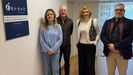 Carlota y Eduardo Guisasola con directivos del Grupo Isonor, consultora especializada en normas laborales