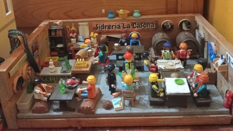 Con los Playmobil recrea escenarios
