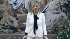 La vicepresidenta segunda y ministra de Trabajo, Yolanda D�az, en una entrevista con la agencia Efe en Madrid.