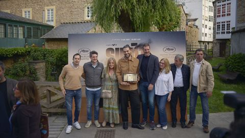 Oliver Laxe, en Navia de Suarna tras ser premiado en el Festival de Cannes