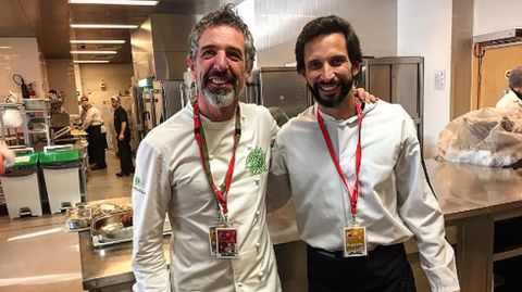 Pepe Solla y Rajoy, juntos en Bruselas