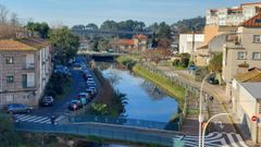 A la izquierda, la calle sin nombre que pasar� a llamarse Ribeira dos Gafos