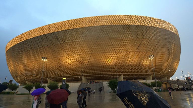 El Lusail Stadium, donde se tendr&iacute;a que celebrar la Final&iacute;ssima entre Espa&ntilde;a y Argentina