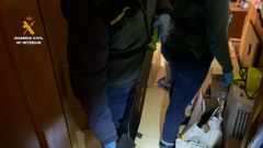 Machete incautado por la Guardia Civil a miembros de la banda latina Dominican Don't Play.
