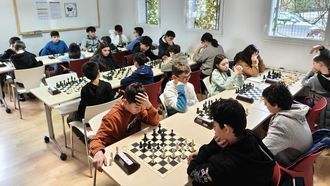 Un momernto del torneo en sus categor�as inferiores