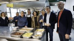 El conselleiro de Educaci�n, Rom�n Rodr�guez visit� el CIFP Paseo das Pontes con motivo de una jornada de formaci�n sobre los productos ecol�gicos gallegos