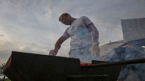 Celebracin del San Juan en Porto do Son