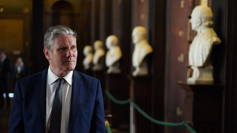 Keir Starmer, durante su visita esta semana a Dubl�n