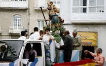 La procesi�n motorizada es una de los principales atractivos de los tres d�as de celebraci�n. 