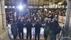 Segn los convocantes, la manifestacin del 18N reuni a ms de siete mil personas.