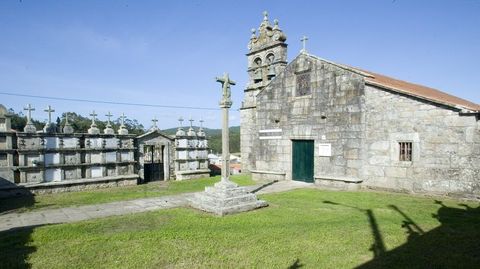Iglesia de San Marti�o de Oz�n, en una imagen de archivo 