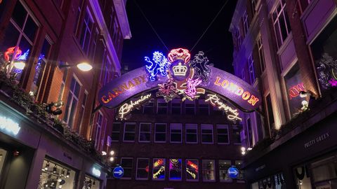 Carnaby Street ha ganado protagonismo estas Navidades en Londres
