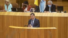 Rom�n Rodr�guez, este martes en el Parlamento