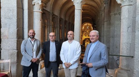 Presentaci�n del ciclo Bach Compostela con �scar Valado, Manuel Jes�s Formoso, Juan de la Rubia y Daniel Lorenzo