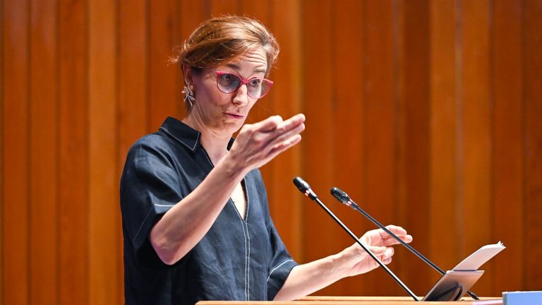 La ministra de Sanidad, M�nica Garc�a, en una imagen de archivo