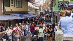 Imagen del Mercado Rutas do Mar de Mux�a en su edici�n del 2024.