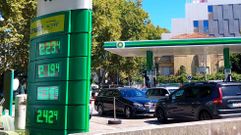 Estaci�n de servicio en Oporto