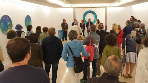 Inauguracin de la exposicin Zodaco Peregrino en Lugo.