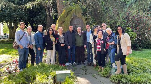 Homenaje a Pablo Iglesias por parte del PSOE y de UGT