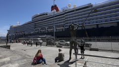 Casi cinco mil cruceristas este s�bado en A Coru�a