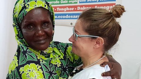 Lorena Bembibre en Senegal