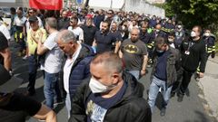 Imagen de archivo de manifestaci�n sector del metal.