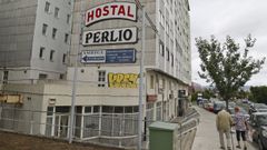 En la imagen, de archivo, el conocido hostal Perl�o.