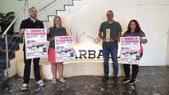 La presentaci�n oficial de este torneo internacional, y tambi�n solidario, se celebr� este jueves en el consistorio de Carballo.