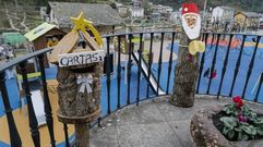 Imagen de archivo de la decoraci�n navide�a de Carballeda de Valdeorras.