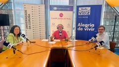 Programa de Voces de Ferrol en el Campus Industrial con Ana Ares, Isidoro Valerio y Marcos M�guez