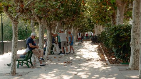 Valdeorras sufre este martes altas temperaturas