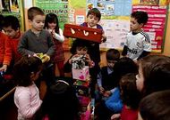 Alumnos que actualmente cursan primero de infantil en el Rodr�guez Cadarso de Noia.