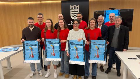 Presentaci&oacute;n de la Copa Federaci&oacute;n de waterpolo femenino