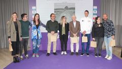 Em la imagen, miembros de la directiva de Asotrame y participantes