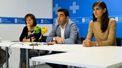 El delegado territorial de la Xunta en Pontevedra, Luis L�pez, explic� esta ma�ana los presupuestos auton�micos para la comarca en el 2023