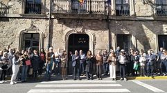 Concentraci�n con minuto de silencio este mediod�a ante la casa consistorial de A Pobra