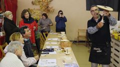 Alejandro M�nguez, en otra de sus charlas sobre micolog�a