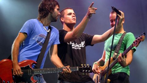 Concierto de El Canto del Loco en agosto del 2004