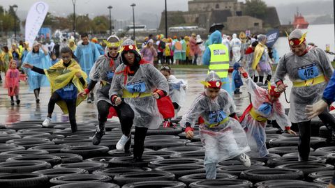 Novena edici�n de la carrera ENKI en A Coru�a con �xito de participaci�n