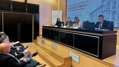 Inauguraci�n de la jornada sobre empleo p�blico celebrada en el centro cultural Marcos Valc�rcel.