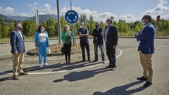 Heriberto Garc�a y Alfredo Garc�a anunciaron la ampliaci�n del pol�gono de O Barco