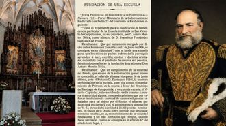 Distintas imaxes e documentos da exposici�n en homenaxe a Francisco Fern�ndez Gonz�lez de Prada
