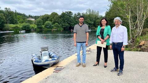 Visita de Elena Candia y concejales del gobierno local al Mi�o
